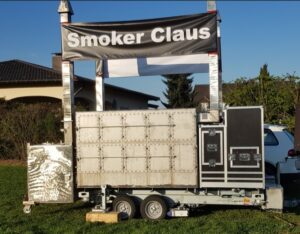 Smoker Claus bei der After Workparty